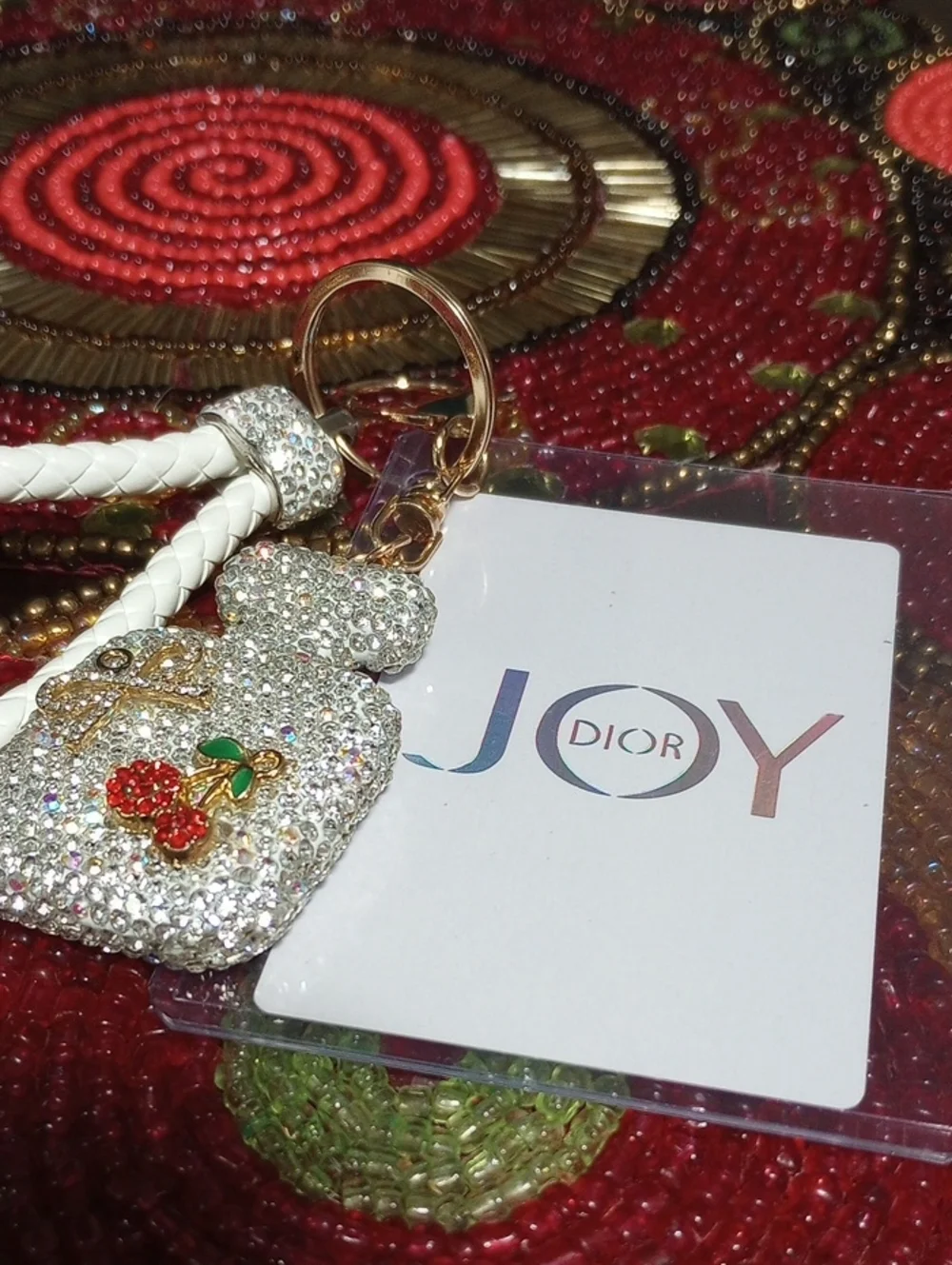 Dior Playing Card With Fashion Keychain